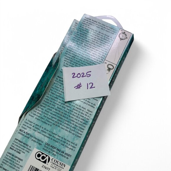 Glass Bead Watch Kit Set of Two Pink & Blue Includes Quartz Timepiece & Beads - Picture 6 of 6